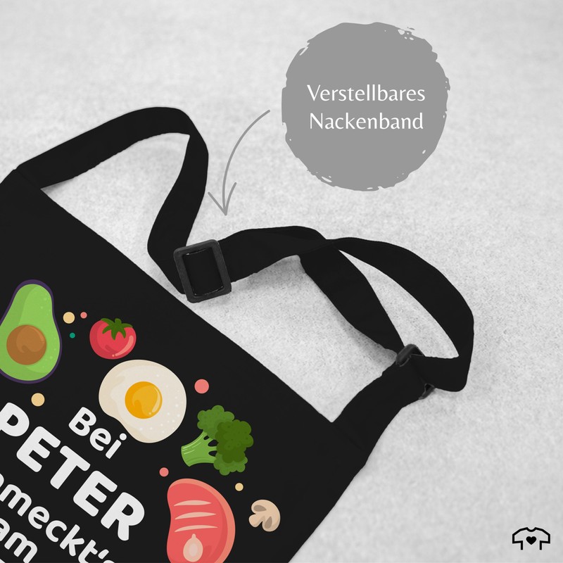 Geschenk mit Namen personalisiert by Shirtracer - Apron - Cooking