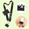 Phone Strap with Zippered Pouch, Anti Theft Clip and Go