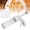 Cookie Press,Electric Cookie Press Gun with 12 Cookie Shapes Discs
