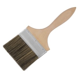 U-Trade Paint Brush 4 Inch Double Thick Chip Brush, Professional Masonry Paint Brush for Fence and Walls Painting, Deck Staining (4 Inches)