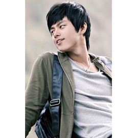 Dreambeauty ZS004 Men's Wig, Full Wig, Short Straight 100% Human Hair, Hand Planted Net, Medical Wig, Men's Wig, Black, Natural, Breathable, One Size Fits Most