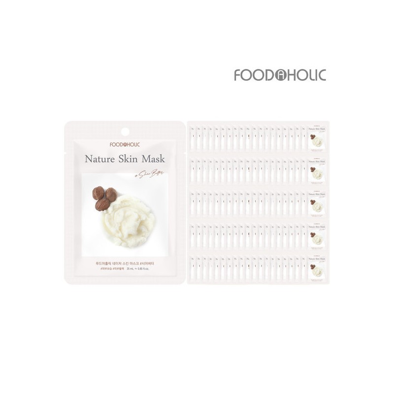 Food Aholic (100 Sheets) Food A Holic Nature Skin Shea
