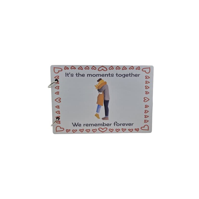 Moments Together We Remember Forever Couples Scrapbook - Husband &