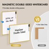 MaxGear (Bundle of 2 Sets) Double-Sided Dry Erase Board for