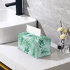 COEQINE Tissue Box Cover Rectangular,Summer Hawaiian Style Theme Tissue Box