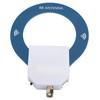 Mini Loop Short Wave Antenna Portable 9.9KHz - 181MHz SMA