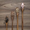 FAAY - 4 Pcs 9.5” Long Teak Spoon, Chef Testing