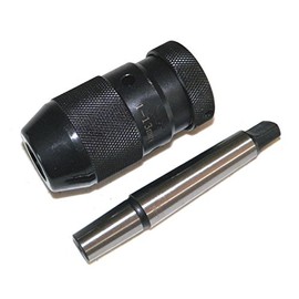 Keyless 1/32"-1/2" Drill Chuck With Morse Taper #4 MT4 Arbor
