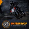 Nilight Motorcycle Rear LED Turn Signals Brake Tail Light Red