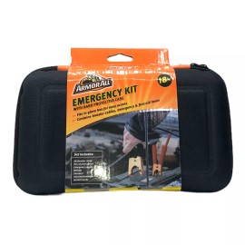ArmorAll 18 Pc Emergency Kit Includes Booster Cable, Gloves, First Kit Items,etc