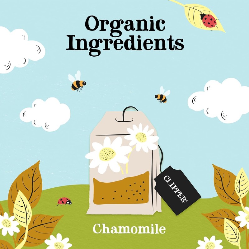 (3 PACK) - Clipper - Organic Chamomile | 20 Bag