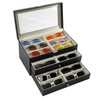 Nicunom 18 Slots Sunglasses Organizer Collector Eyeglasses Sunglass Glasses Storage