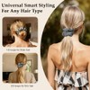 SEVEN STYLE Coleteros de satén para mujer – 8 unidades