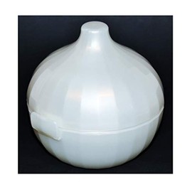 Tupperware Onion Keeper Round Container Pearl White