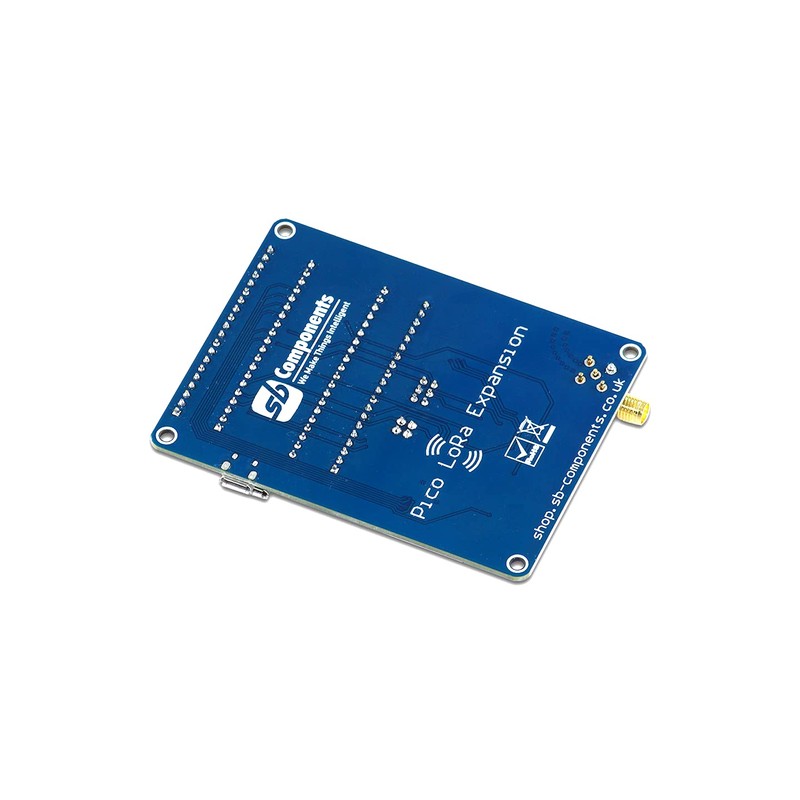sb components LoRa Expansion Board for Raspberry Pi Pico with