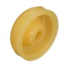 Seachoice Roller, End Cap, 3-1/2 in., TPR, Gold