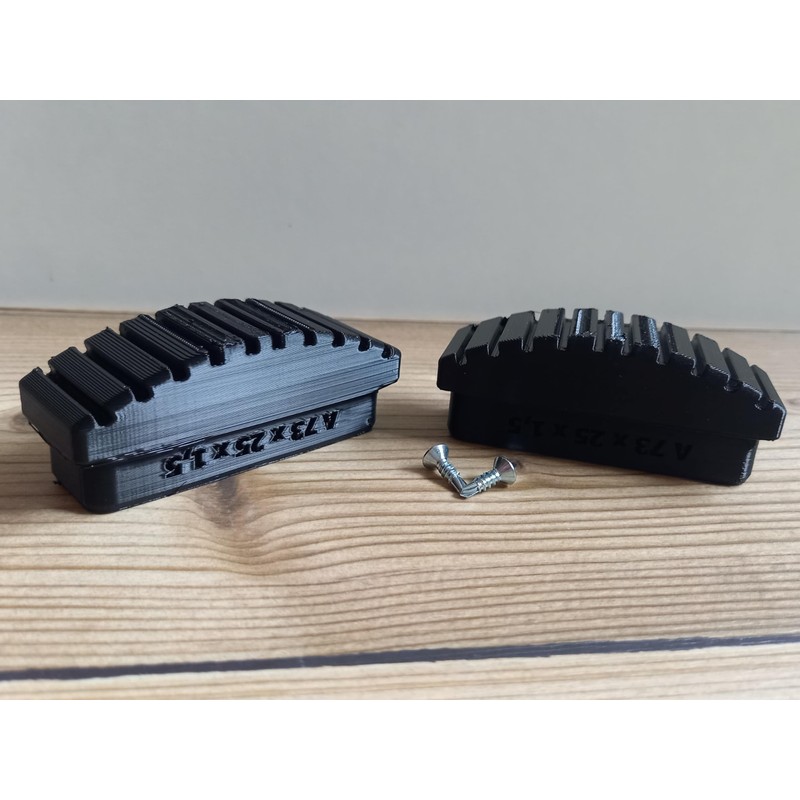 2 x Ladder Feet Replacement Feet for Ladder Inner Shoes