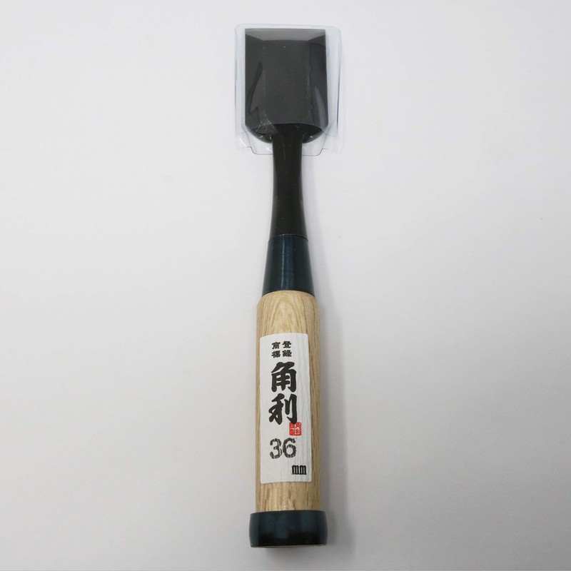 KAKURI 41920 Push Chisel, Chamfering, White Oak Handle, Total Length
