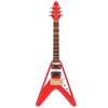 Guitar Brooch Pin Simulation Innovative Hand Crafted Red V Mini