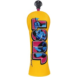 LZFAN Funny Golf Club Head Cover Golf Head Cover Driver Headcover Fairway Wood Headcover Hybrid Golf Blade Mallet Putter Cover