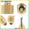 HZ-MONSTAR R410A R134A Adapters Mini Split Adapter Fitting Kit 5/16"