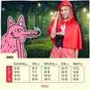 Festicy Little Red Riding Hood Costume Women's I Size S