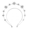 Generse Star Headband Rhinestone Headband Crown with Layer Holy Headpiece