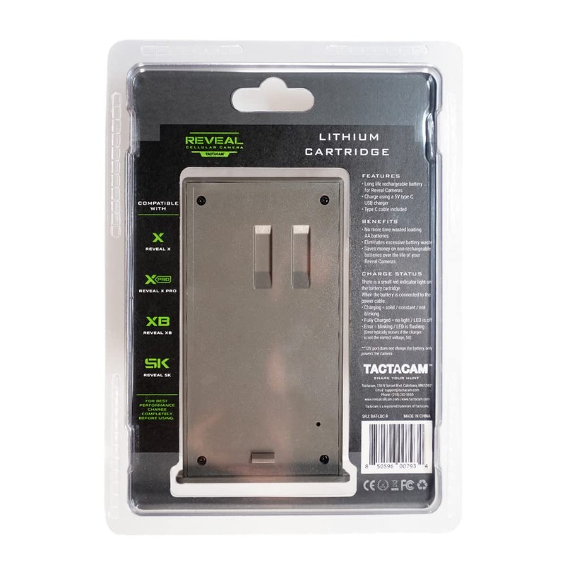 TACTACAM Reveal External Solar Panel for All Reveal Cellular Trail