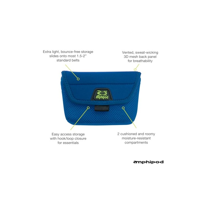 Amphipod Rapid Access Pouch, Storage Waist Pouch for Running, Jogging