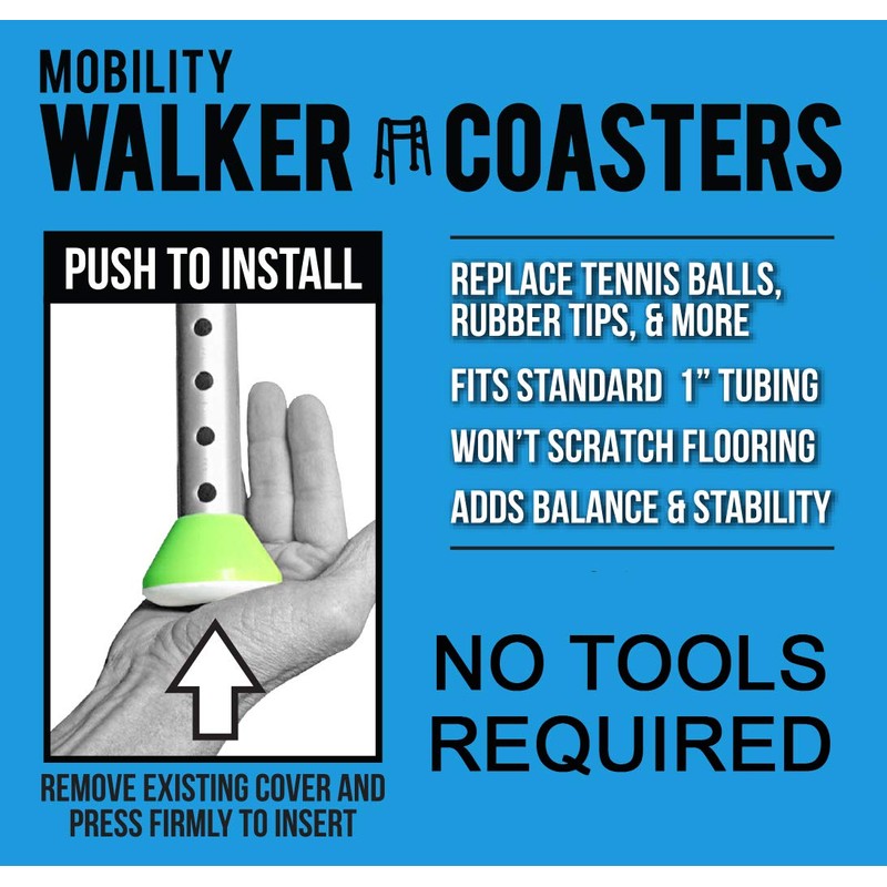 Easy To Use Products | Walker Coasters | Longer Lasting