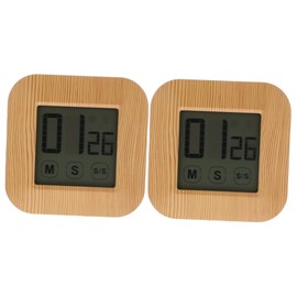 Alipis 2 Pcs Manual Cooking Timer Magnetic Kitchen Timer Countdown Clock Kitchen Supply