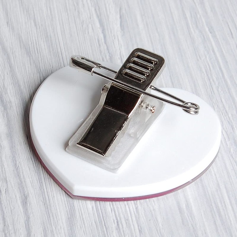 Good-L Maternity Mark Acrylic Badge Heart