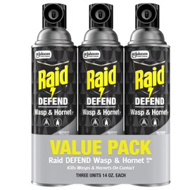 Raid Wasp & Hornet Killer Spray (14 Ounce (Pack of 3)