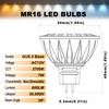 ALIDE MR16 7W Led Bulbs Replace 50W 75W Halogen, GU5.3