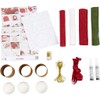 Crepe Paper Set - Christmas Decoration - Pack of 9
