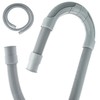 tecuro Washing Machines Dishwasher Spiral Drain Hose 2.00 m with