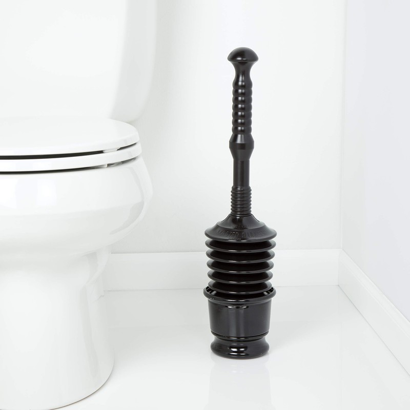 Master Plunger MP500-B3 Heavy Duty Bathroom Toilet Plunger Kit with