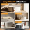 Freestanding Tub Drain, PVC Free Standing Tub Drain Kit for