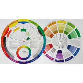 EMI CRAFT - Circular Disc Chromatic Diameter 24 cm French Double Sided