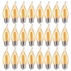 FLSNT CA11 E26 LED Candelabra Bulbs, Dimmable LED Chandelier Light