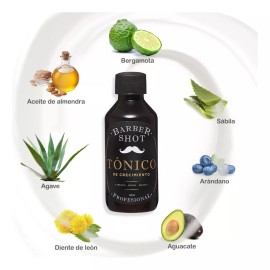 STYLIST Tratamiento De Bergamota + Aceite Crecimiento Barba Cabello