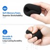Foam Microphone Cover, 2Pcs Black Headset Mic Windscreen Covers, Soft