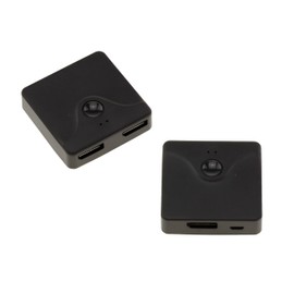 KALEA-INFORMATIQUE Displayport switch-type video distribution box for routing 1 input to 2 outputs or 2 inputs to 1 output. 4K 60Hz support