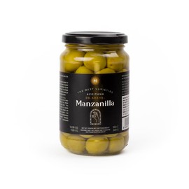Triana Olivas by Don Gastronom. Whole Manzanilla Olives. 350g (12.35oz).