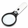 3X/45X Dual Lens Handheld Magnifying Glass with 3 LED Lights