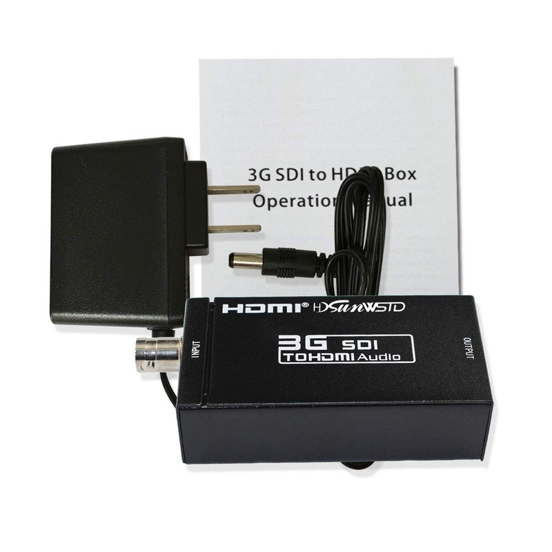 SDI to HDMI Adapter Video Converter Mini 3G HD 720p/1080p