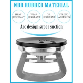 Kalolary Aluminium-Saugnapf, 50 kg, zum Ausrichten von Dellen bei Autos, Saugnäpfen, Karosserieabzieher, Reparatur, Anheben von Glas von Fenstern, Spiegel, hohe Widerstandsfähigkeit