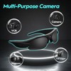 JJPOBYL Sport Camera with WiFi, Camera Sunglasses for Outdoor Sports