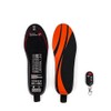 Electric Heated Insoles Rechargeable Winter Foot Warmers with Remote Control