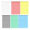 Pack of 100 Cable Ties, Resealable, Colourful Cable Ties Set,